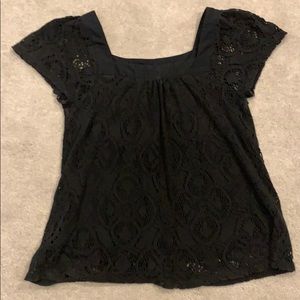 Michael Kors black top women size M/M